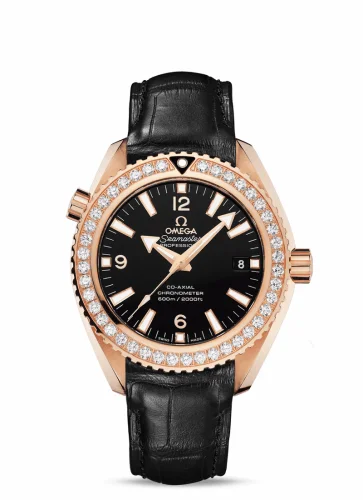 Omega Seamaster Planet Ocean 600M Co-Axial 42 Red Gold / Diamond / Alligator 232.58.42.21.01.001 (23258422101001)
